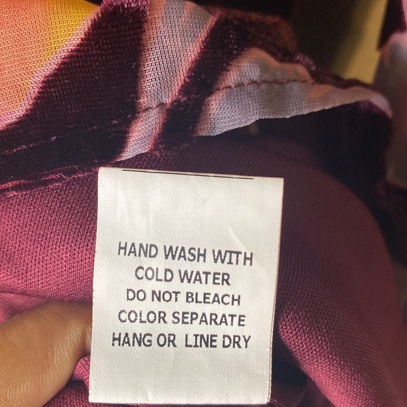 ALTAR’D State Boho Floral Long Sleeve Velvet Romper M - Picture 8 of 10